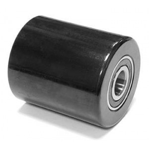 PT Load Rollers Black Polyurethane including Bearings with 20mm Core in Packs of 2 Rollers or in Pack of 4 Rollers