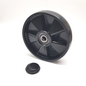 PT Steer Wheel Black Polyurethane including bearings with 20mm core