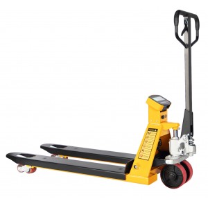 Pallet Truck BFC Hand Weigh Scale 540mm or 690mm x 1150mm 2000KG or 3000KG with Thermal or Label Printer