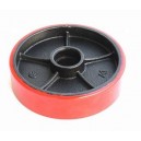 PT Steer Wheel Red PU (Cast Core) Ø180mm x 50mm x 20mm Bore