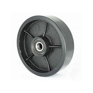 PT-SC2 & 3 - Steer Wheel Black PU (Cast Core) Ø200mm x 50mm x 20mm Bore