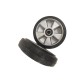 PT Steer Wheel Black Nylon Ø200mm x 50mm x 20mm Bore