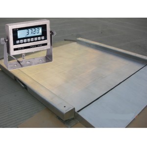 *LP7622 Stainless Steel Walkthrough Platform LP7510SS indicator 1500mm x 1500mm