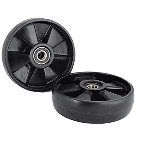PT Steer Wheel Black Nylon Ø180mm x 50mm x 20mm Bore (Pack of 2)