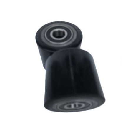 PT Load Rollers Black Polyurethane Ø80mm x 70mm x 20mm Bore - 2 Pack