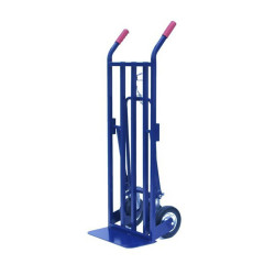 Sack Truck SPT-12 3 in 1 Heavy Duty Folding Solid Wheel Blue 200KG