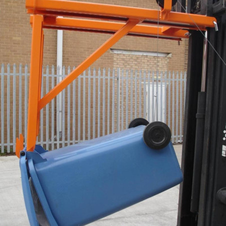 Forklift Wheelie Bin Lifter/Tipper 100KG