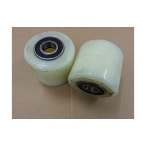 PT Load Rollers White Nylon including Bearings with 20mm Core. 2 Rollers or 4 Rollers